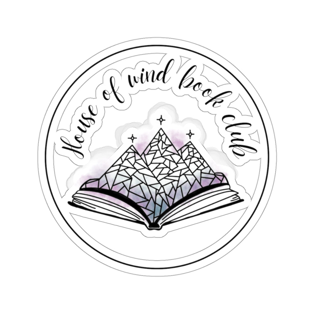 House of Wind Bookclub Sticker