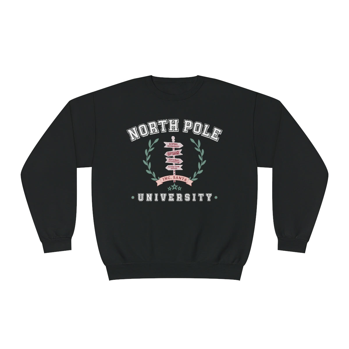 North Pole University Crewneck Sweatshirt