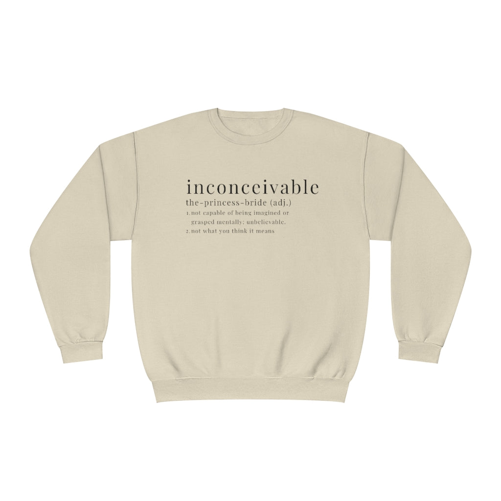 Inconceivable Crewneck Sweatshirt