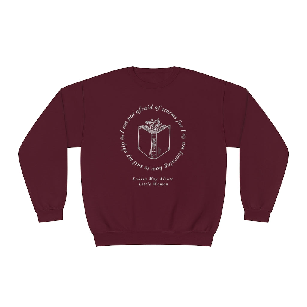 Little Women Ships & Sails Crewneck Sweatshirt