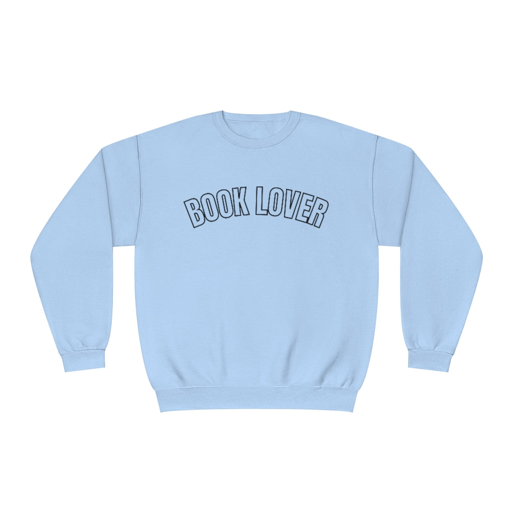 Book Lover Sweatshirt-White