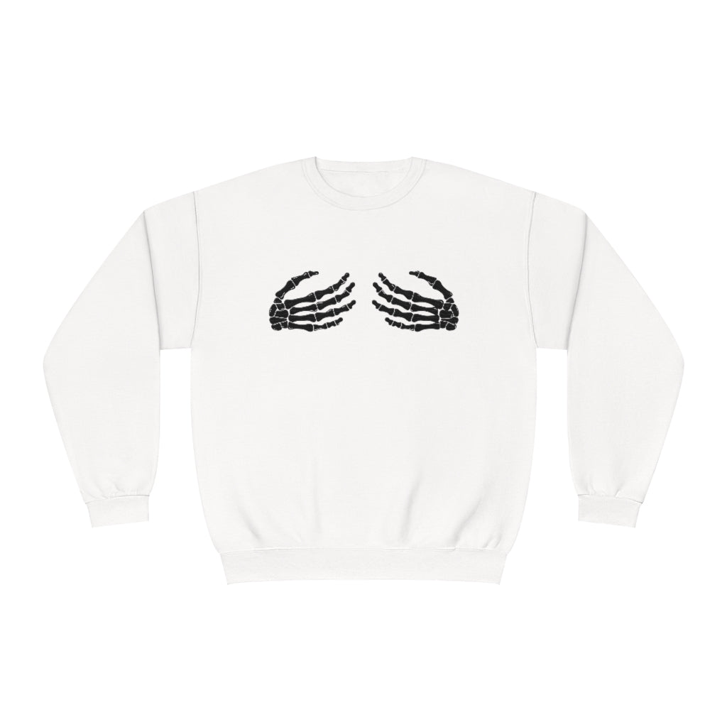 Skeleton Bra Crewneck Sweatshirt
