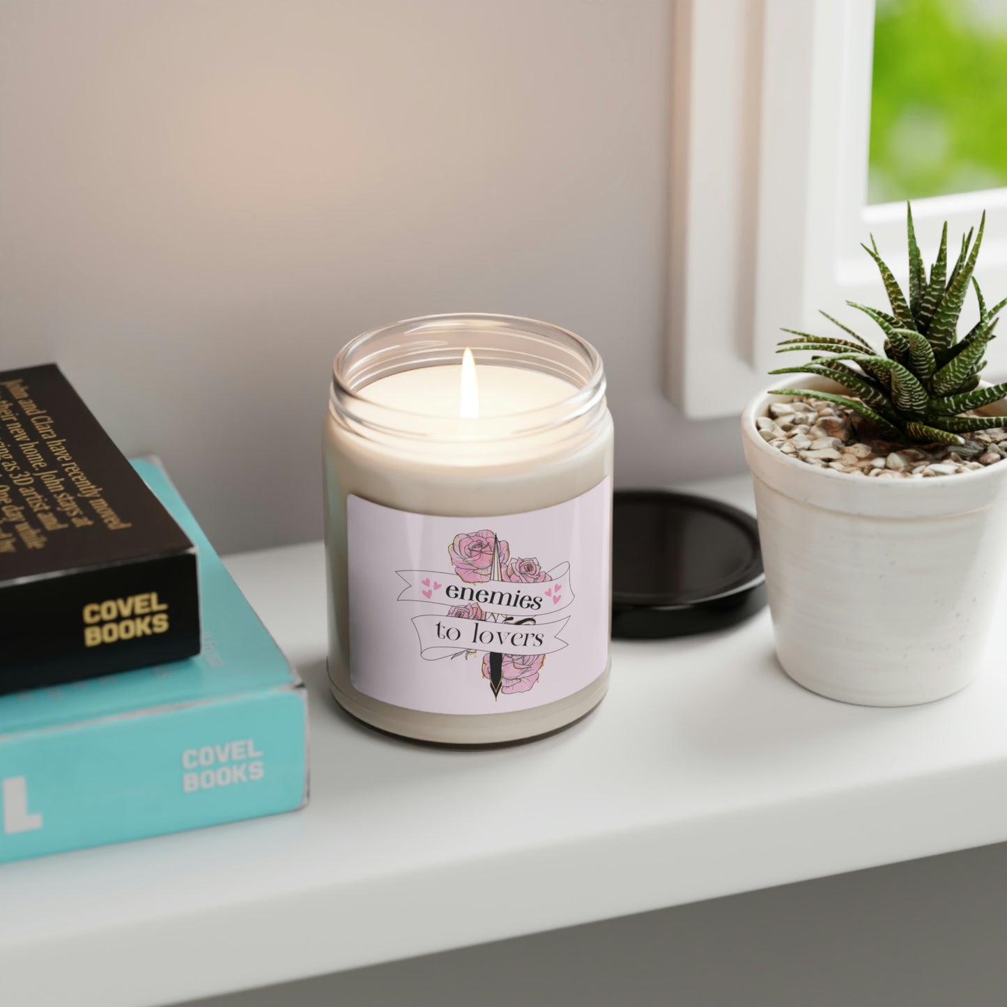 Enemies to Lovers Scented Soy Candle, 9oz