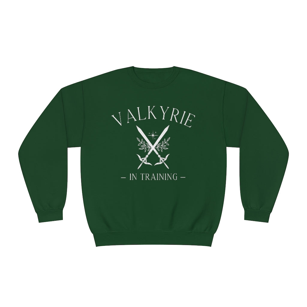 Valkyrie in Training Crewneck Sweatshirt