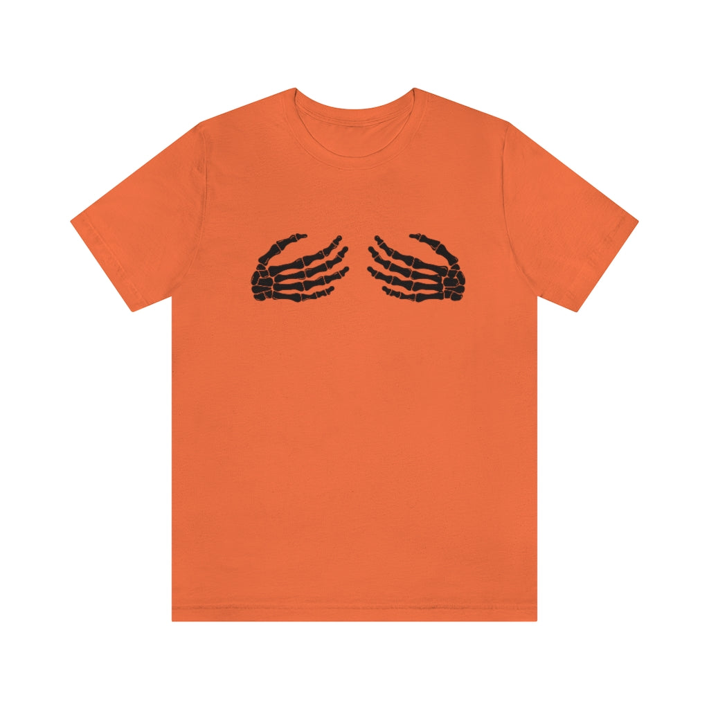 Skeleton Hands Short Sleeve Tee