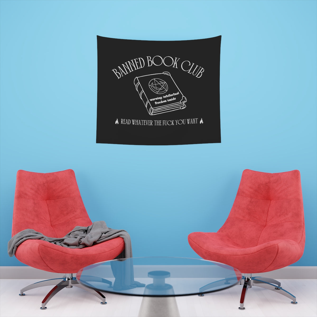 Banned Book Club Wall Tapestry