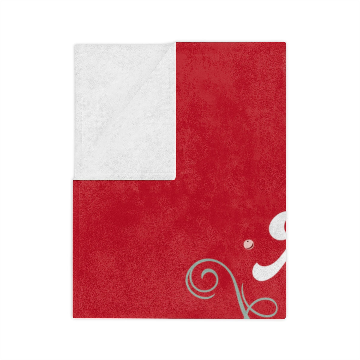 Christmas Bat Boys Velveteen Minky Blanket