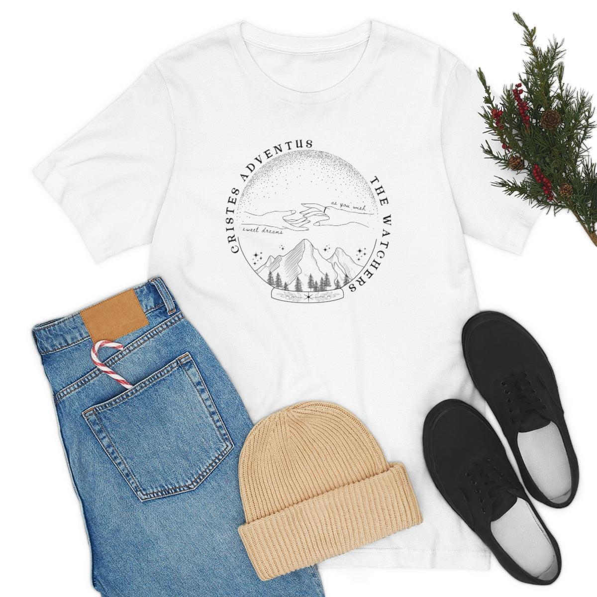 Snow Globe *the WITCH in the ENVELOPE* Short Sleeve Tee