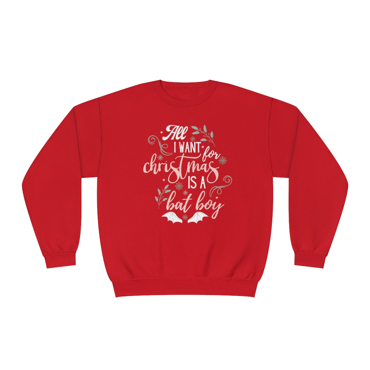 All I want are bat boys FRONT Crewneck Sweatshirt