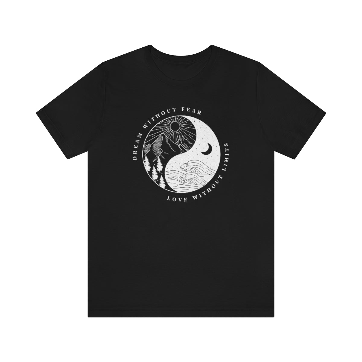 No Fear No Limits Sleeve Tee
