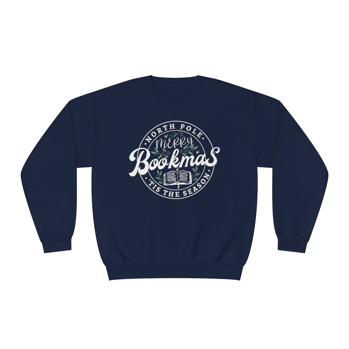 Merry Bookmas Crewneck Sweatshirt