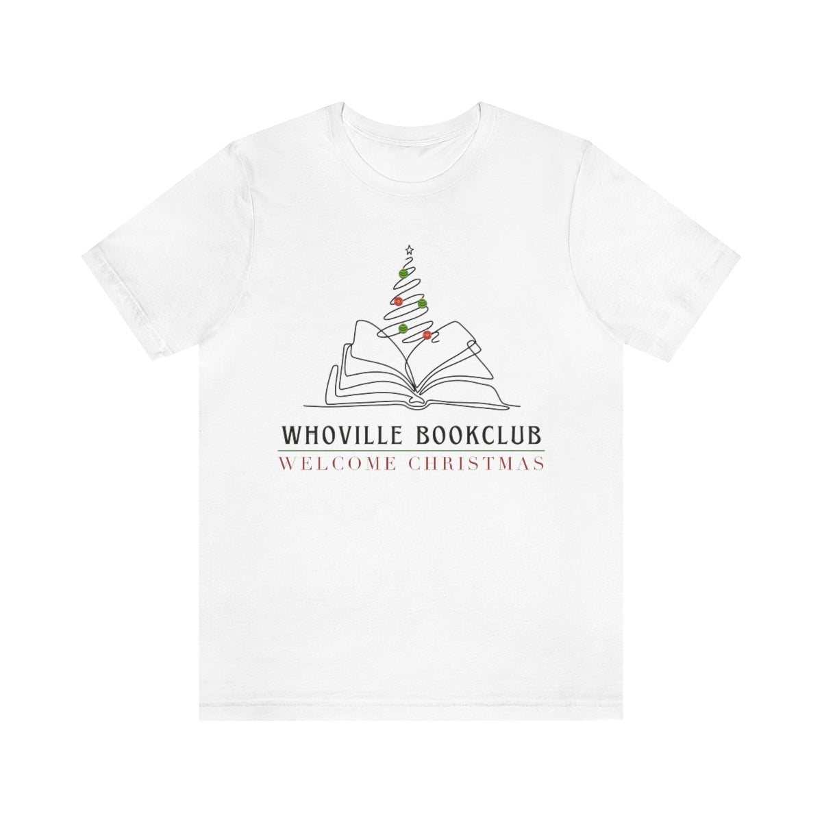 Who Bookclub Short Sleeve Tee