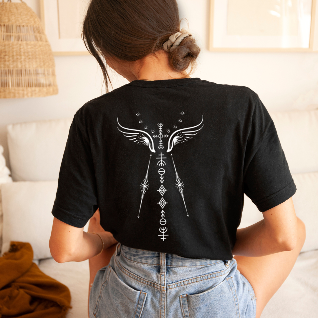 Aelin Back Tattoo Short Sleeve Tee