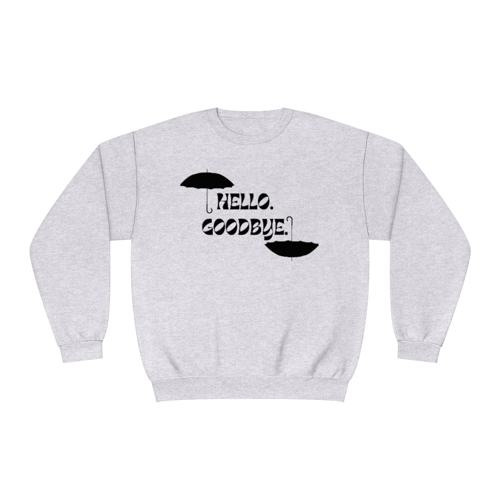 Hello Bye Crewneck Sweatshirt