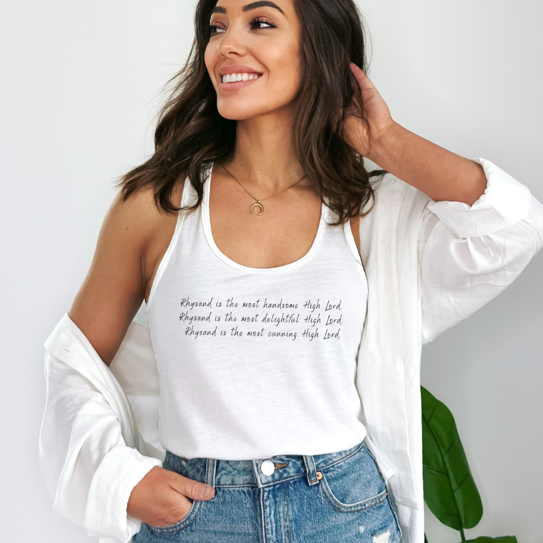 Rhysand is the... Racerback Tank