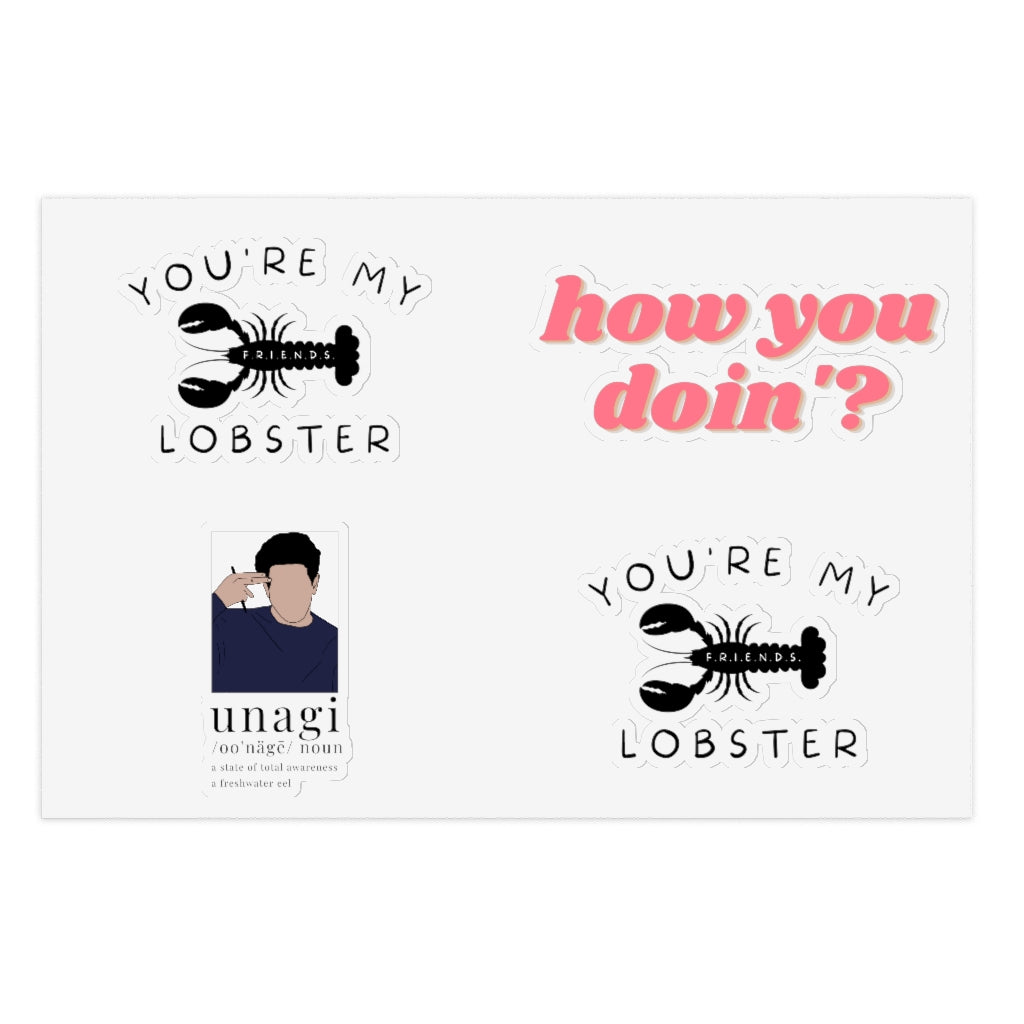 Besties Sticker Sheets
