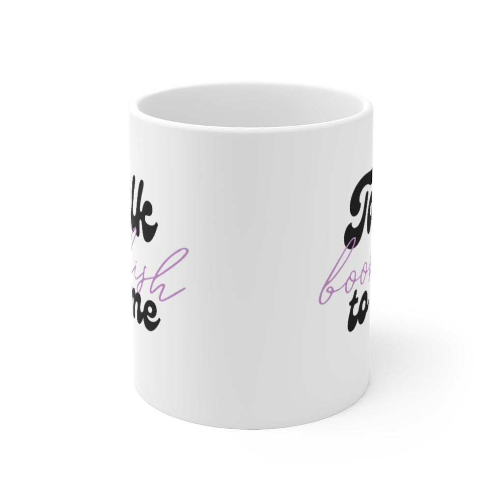 Talk Bookish Ceramic Mug 11oz