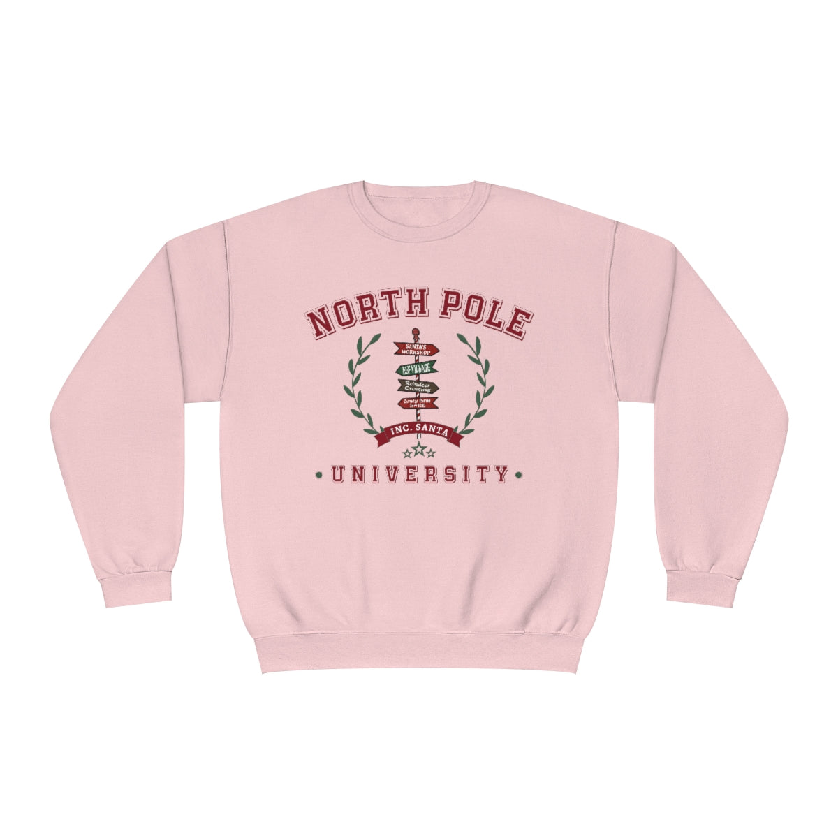 North Pole University Crewneck Sweatshirt