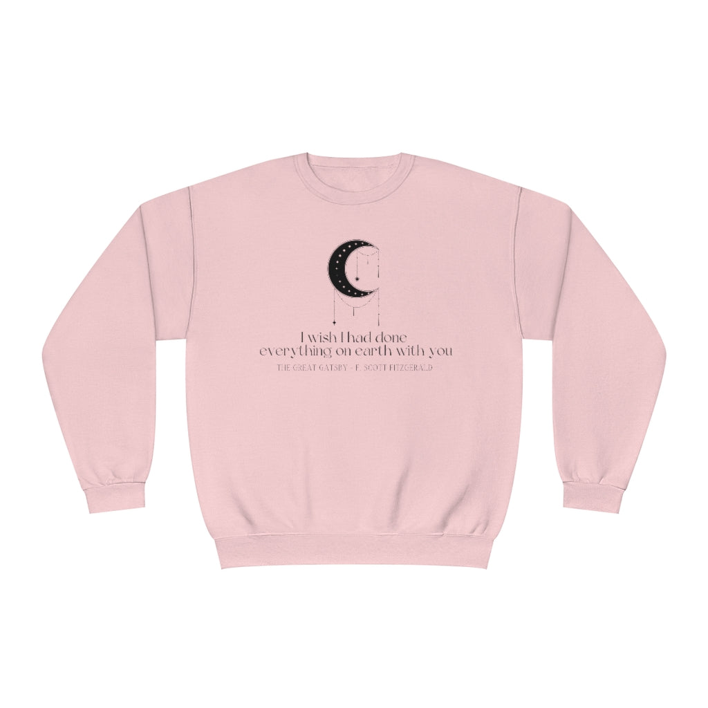 I wish Great Gatsby Crewneck Sweatshirt