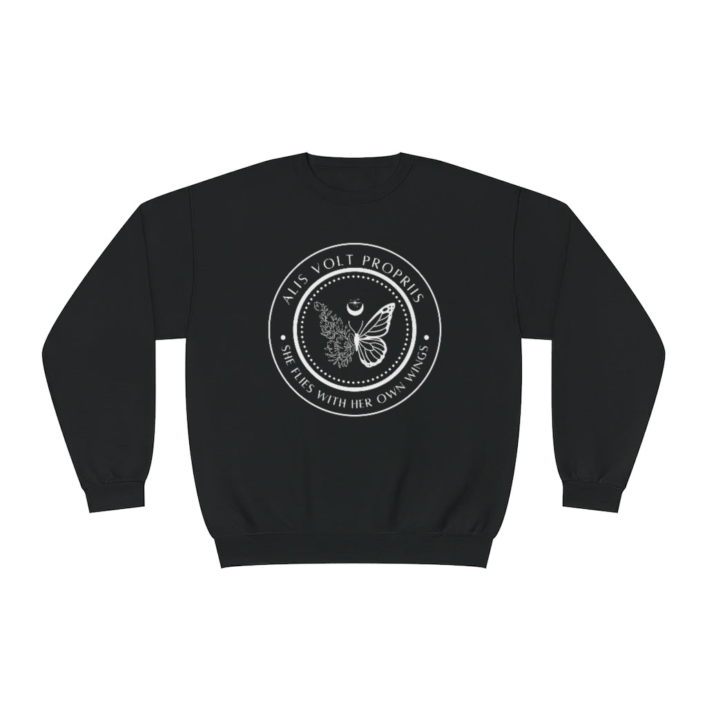 Her Own Wings Crewneck Sweatshirt