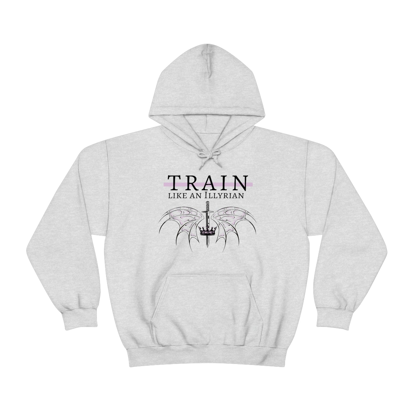 Train like an Illyrian Hooded Sweatshirt