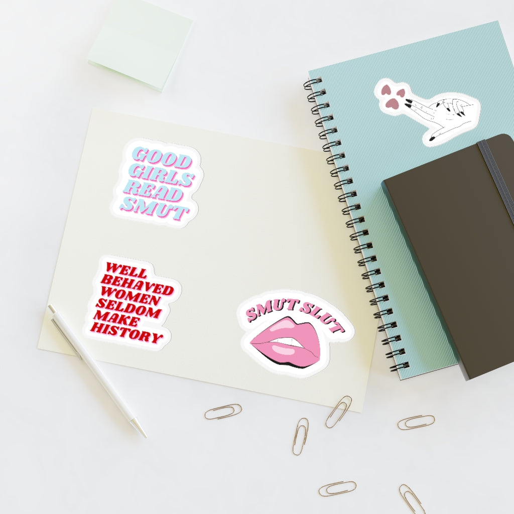 Smutty Books Sticker Sheets