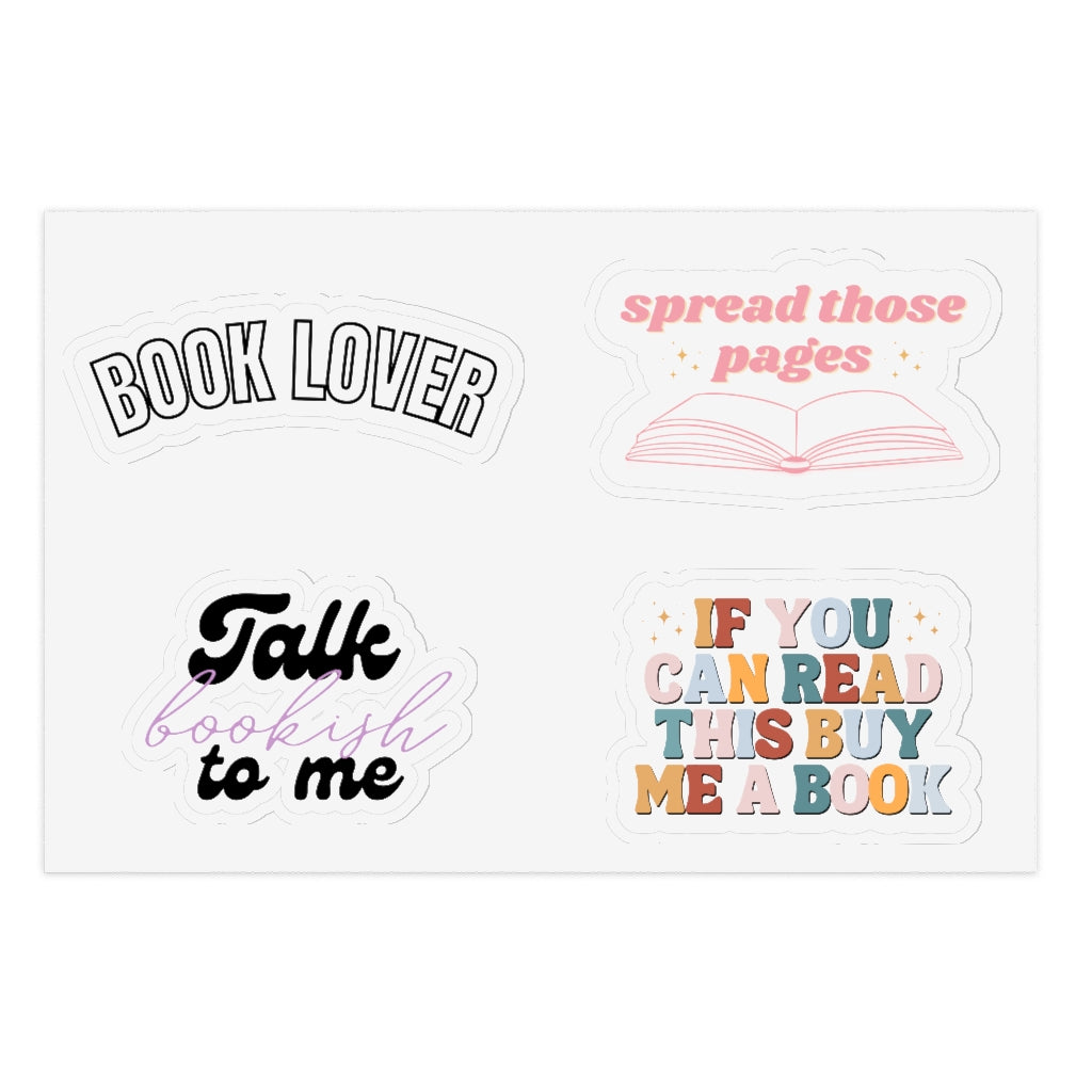 Book Collection Sticker Sheets