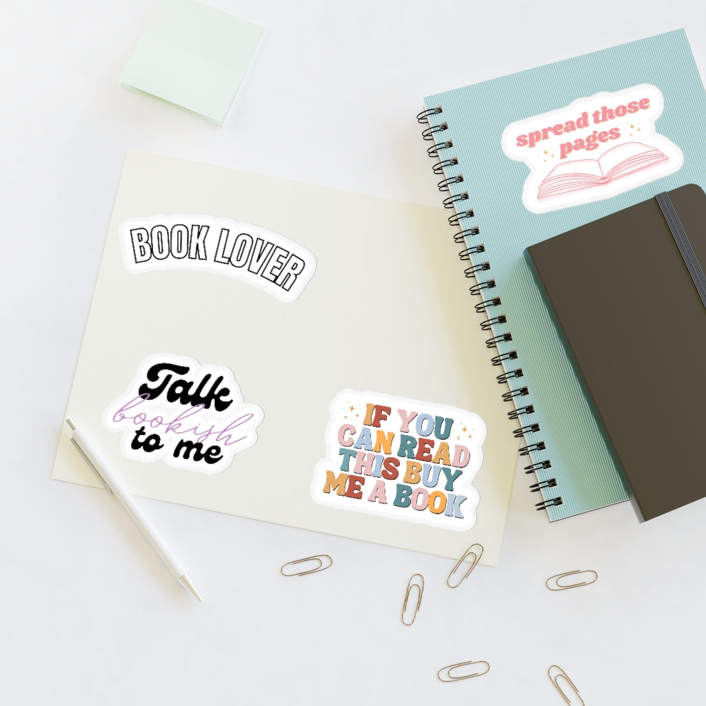 Book Collection Sticker Sheets