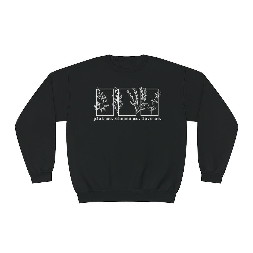 Love Me Crewneck Sweatshirt