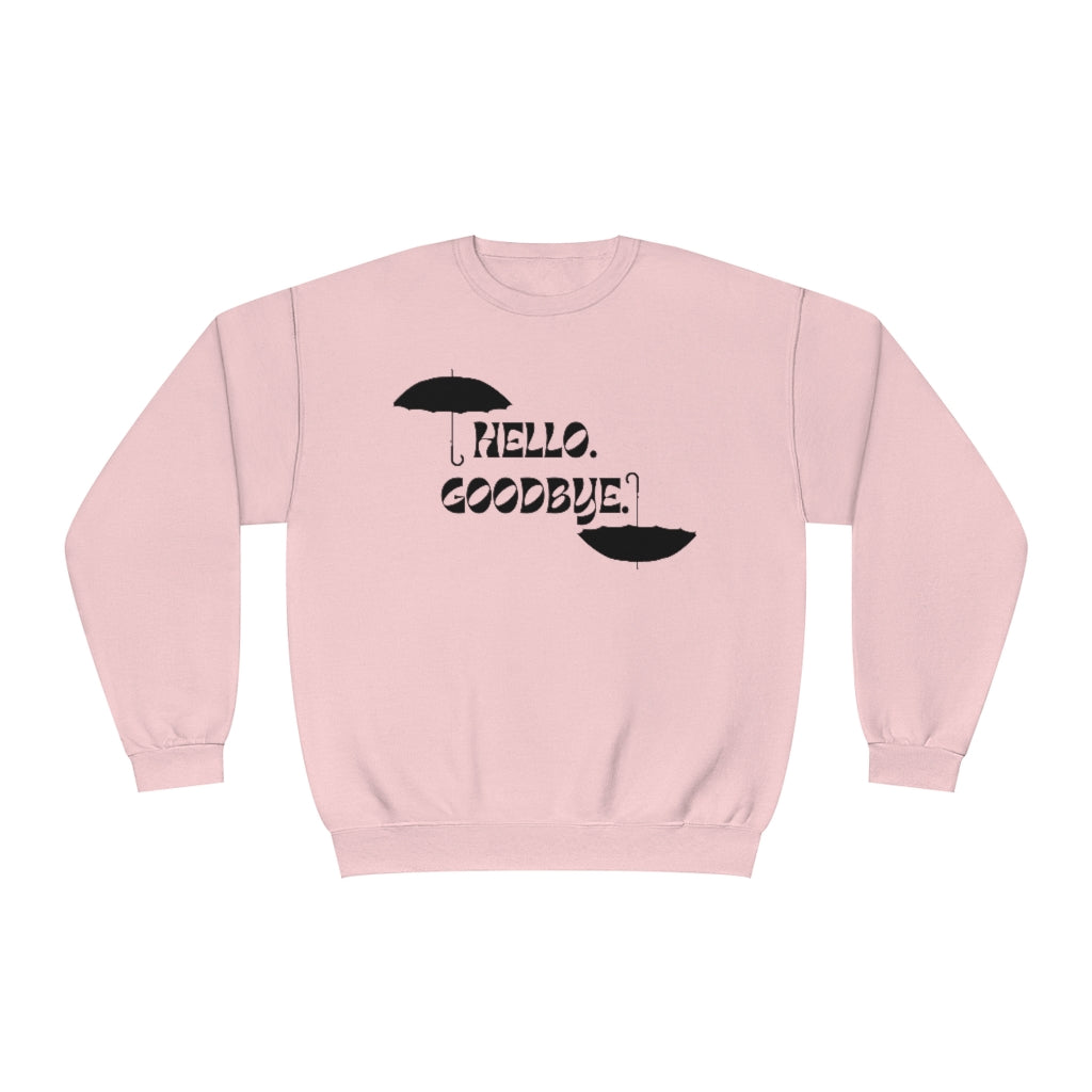 Hello Bye Crewneck Sweatshirt