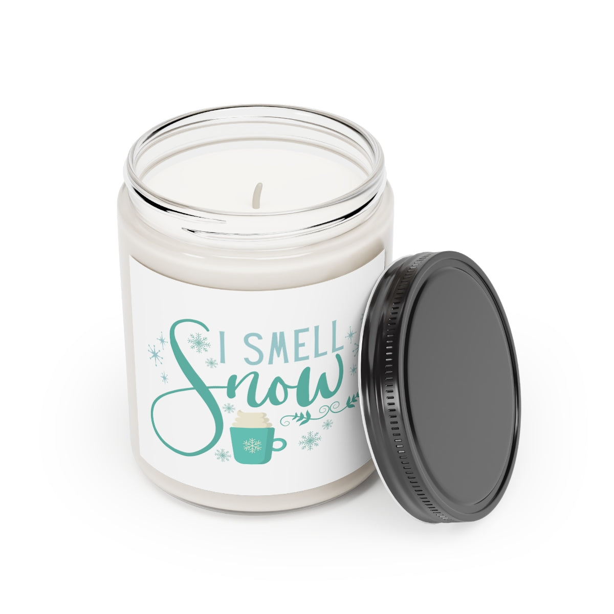 I Smell Snow Scented Candle, 9oz