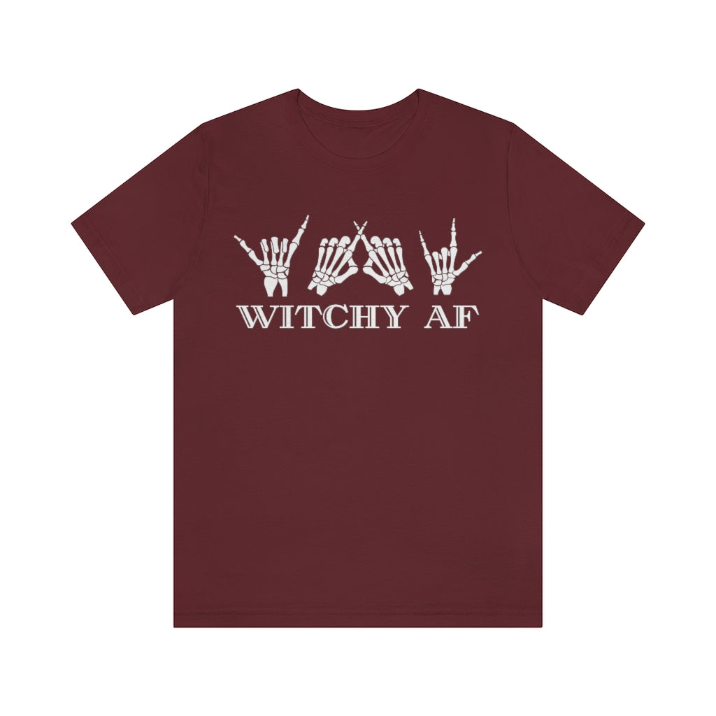 Witchy AF Short Sleeve Tee