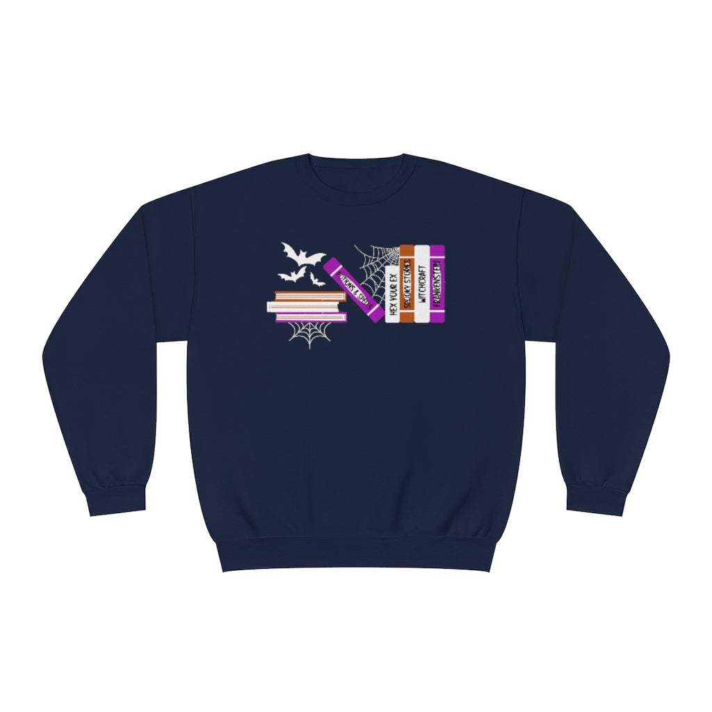 Spooky Books Crewneck Sweatshirt