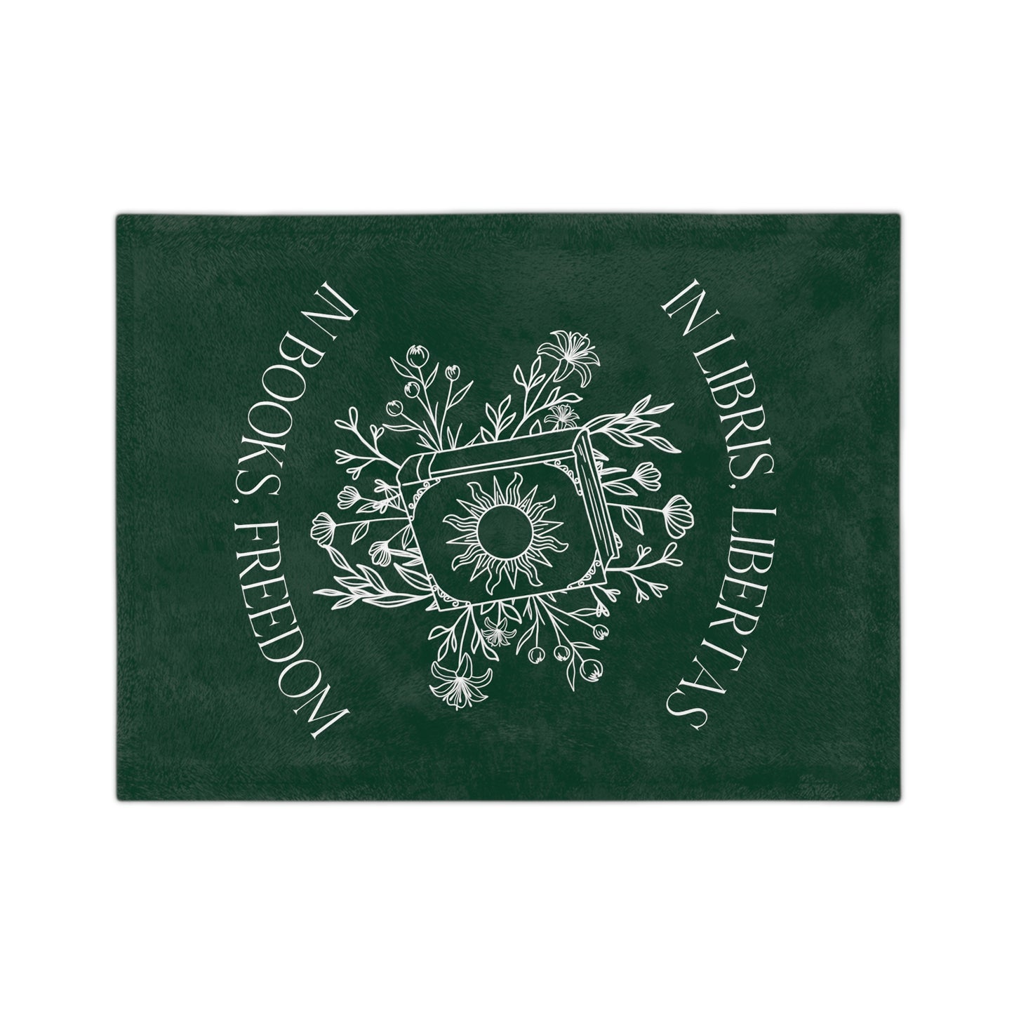 In books, freedom Blanket