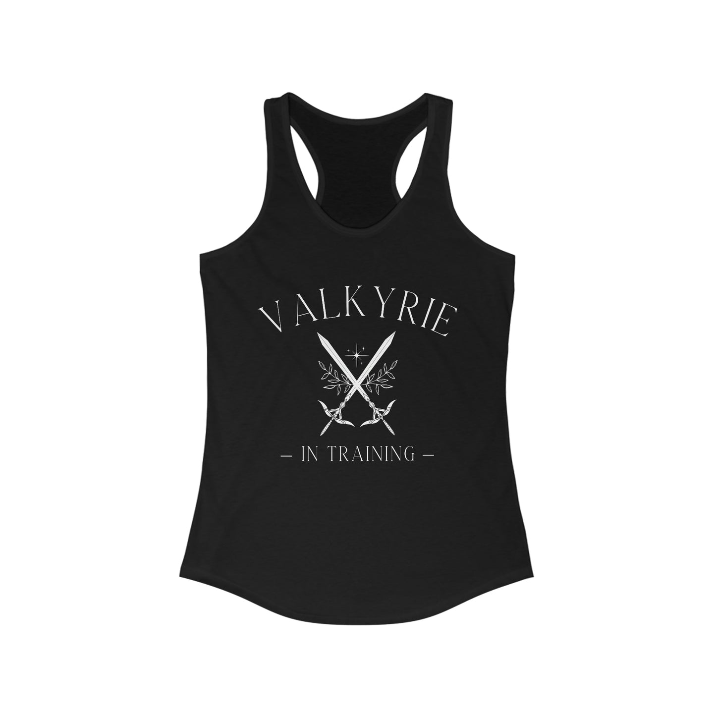Valkyrie in Training Racerback Tank
