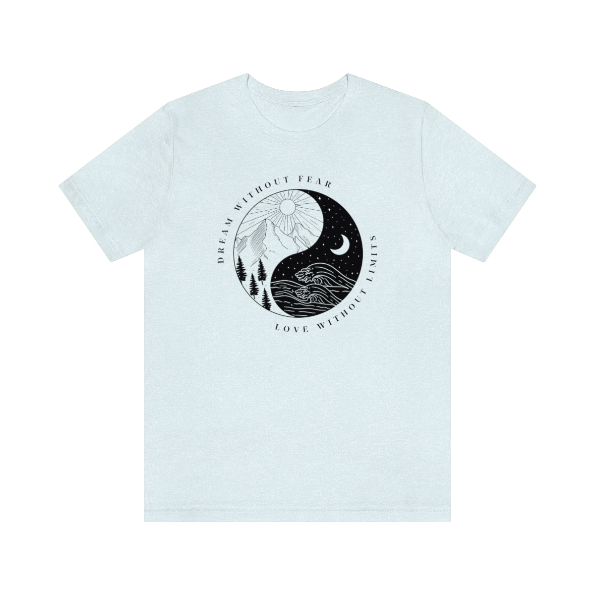 No Fear No Limits Sleeve Tee
