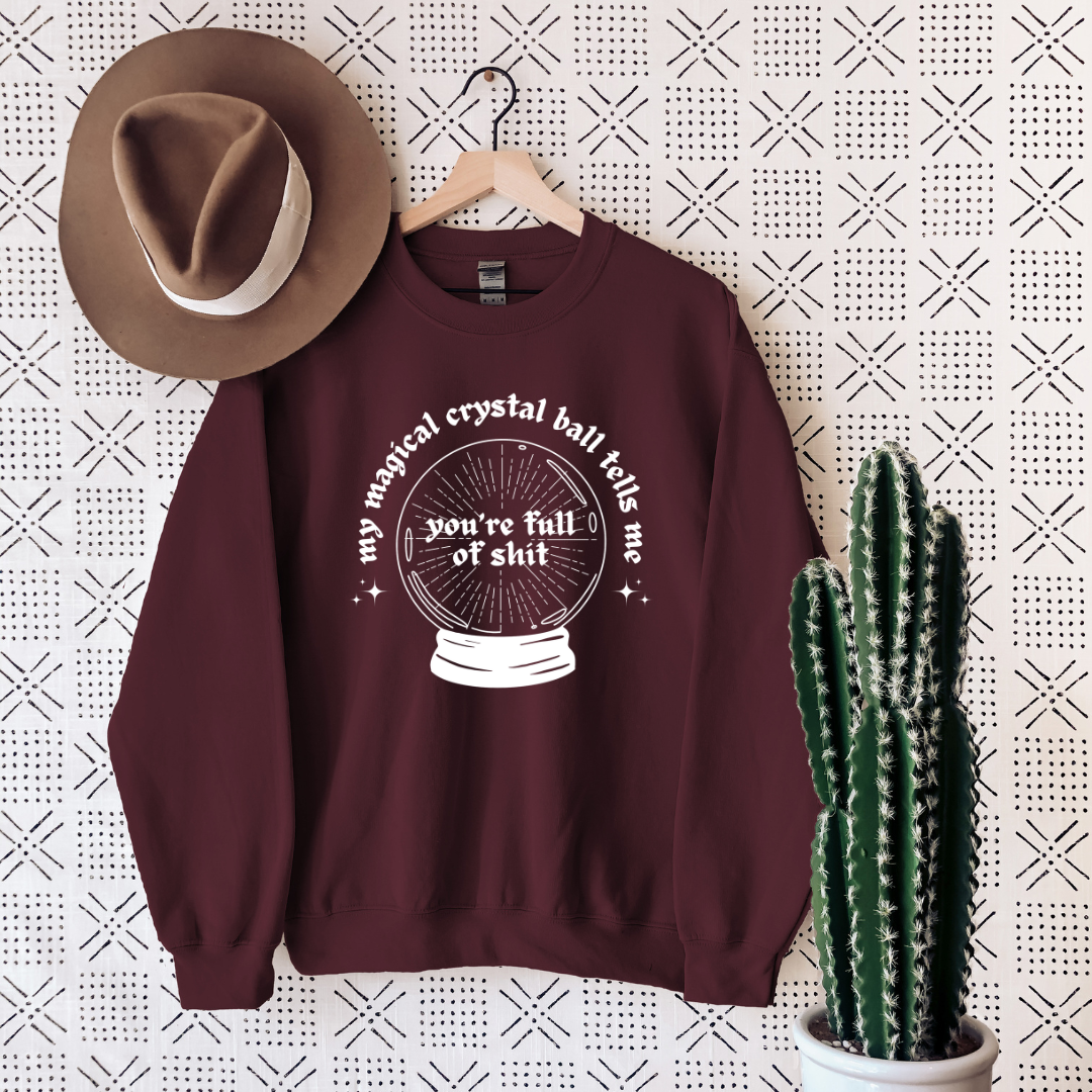 Witchy ball Crewneck Sweatshirt