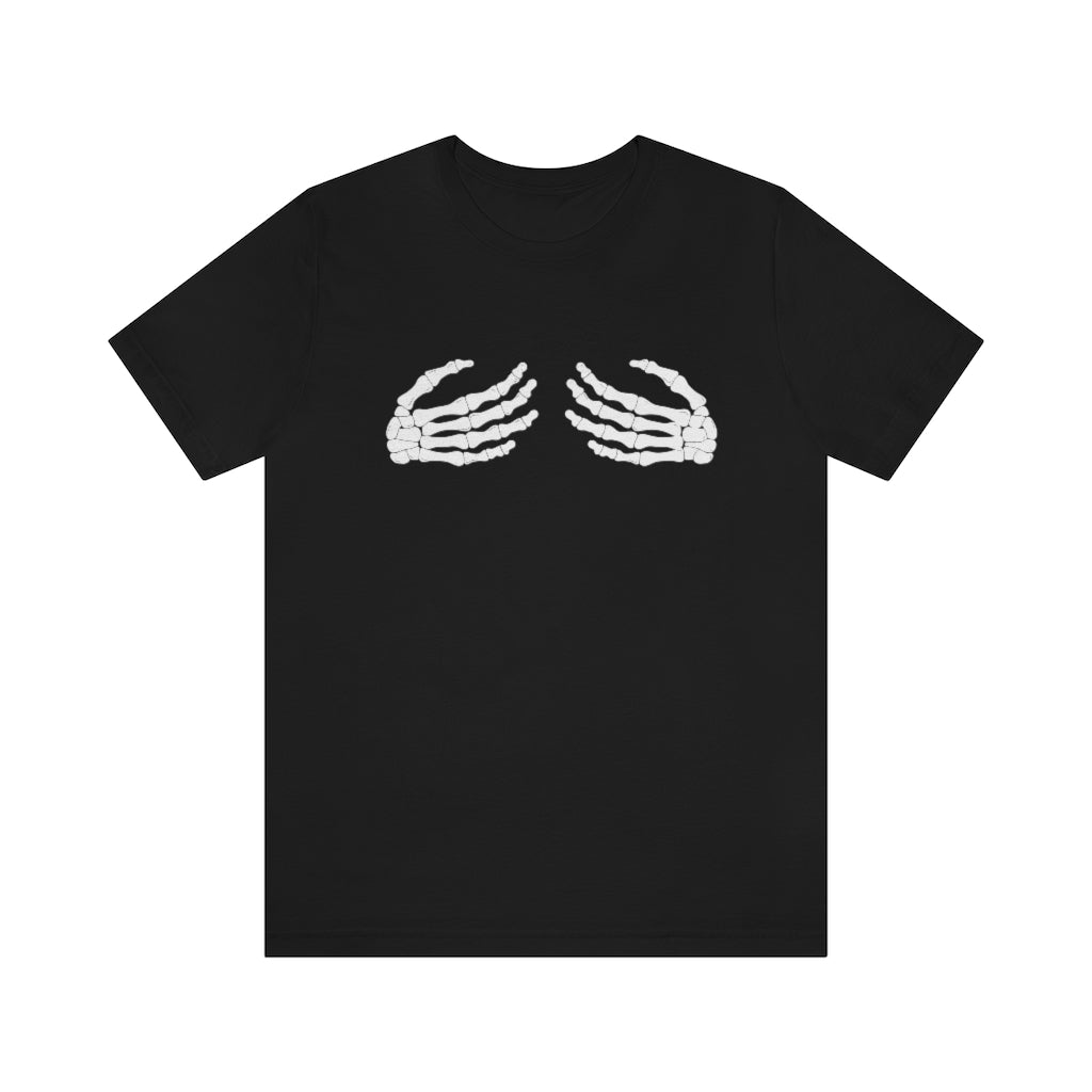 Skeleton Hands Short Sleeve Tee