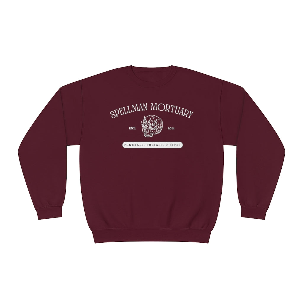 Witch's Mortuary Crewneck Sweatshirt