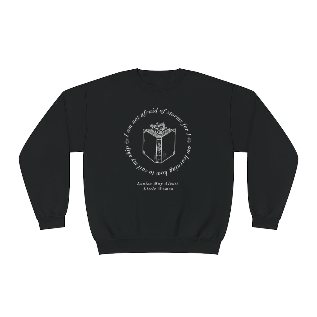 Little Women Ships & Sails Crewneck Sweatshirt