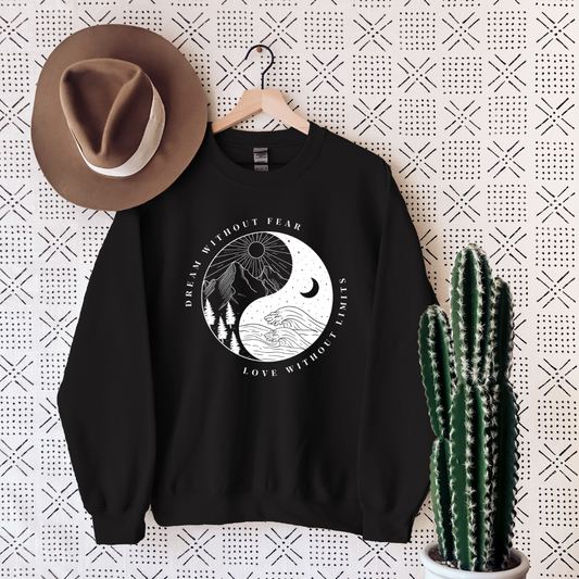 No Fear No Limits Crewneck Sweatshirt