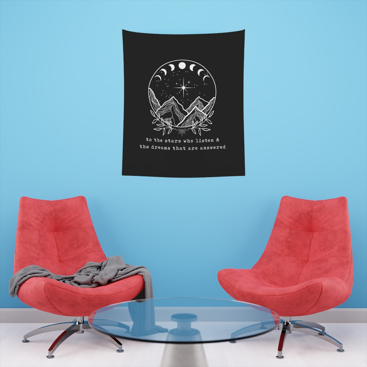 ACOTAR For the Dreamers Printed Wall Tapestry