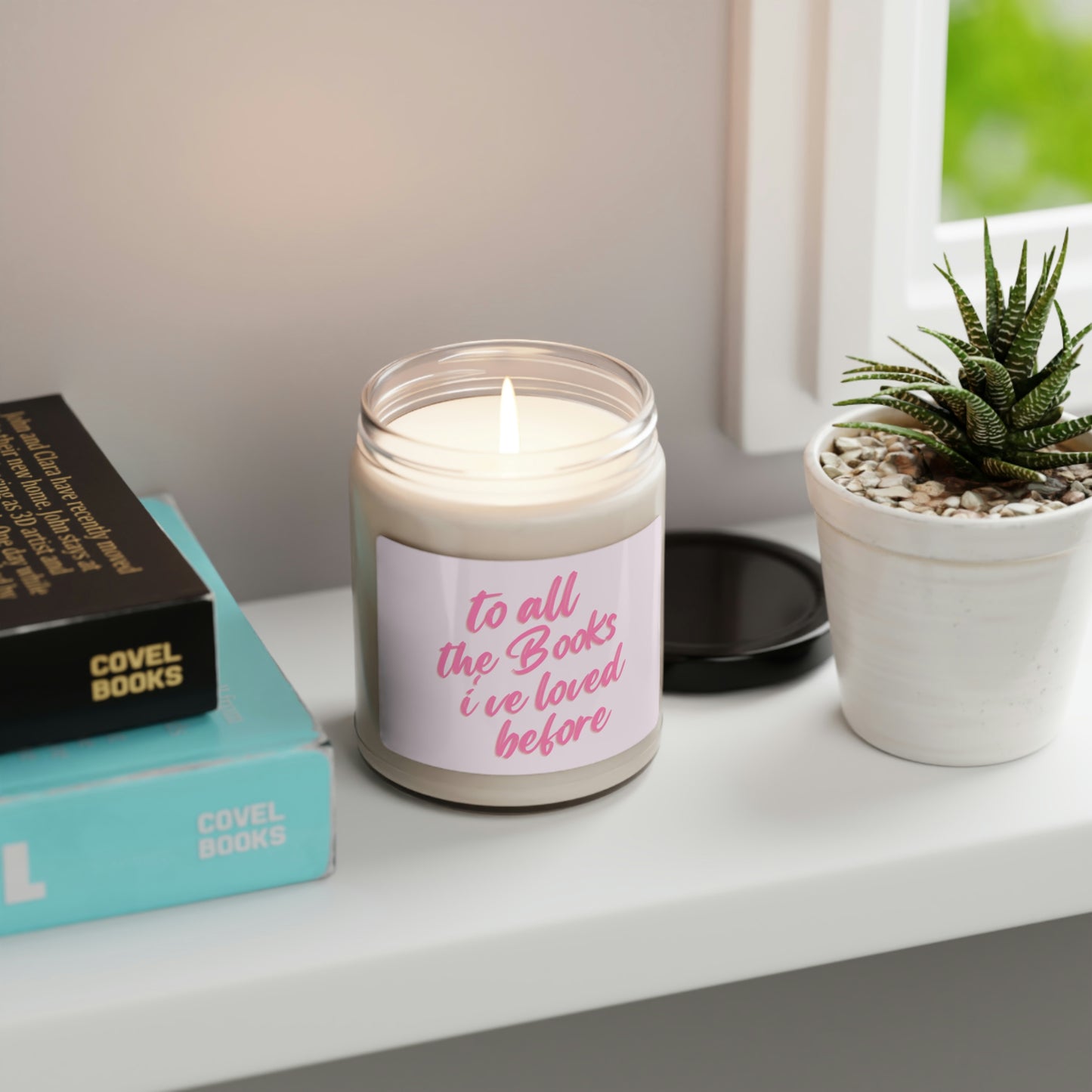 To All The Books Scented Soy Candle, 9oz