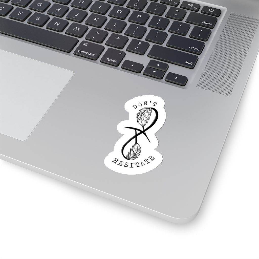 Don't Hesitate Bonding Scrypt Crown of Blood & Wings Stickers