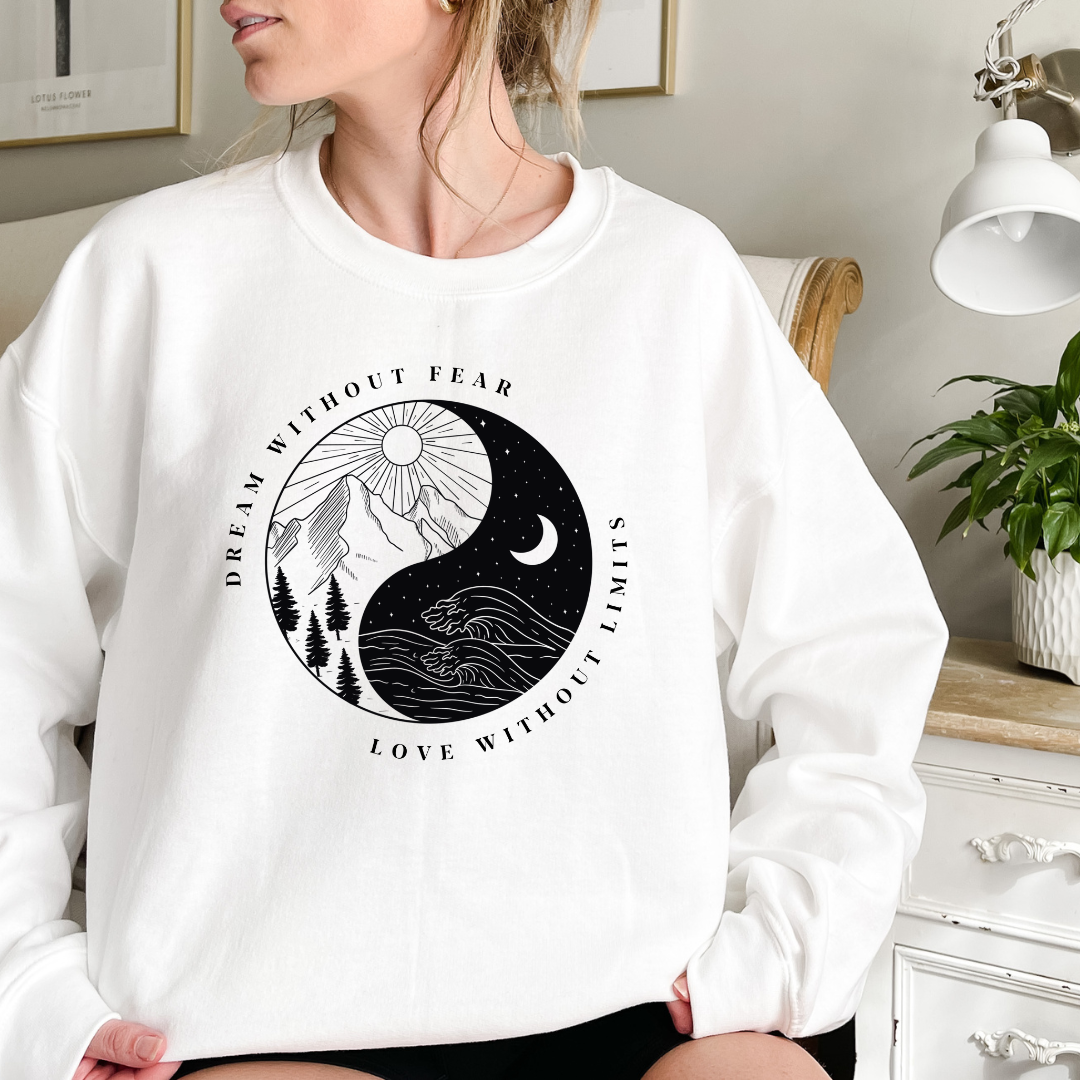 No Fear No Limits Crewneck Sweatshirt