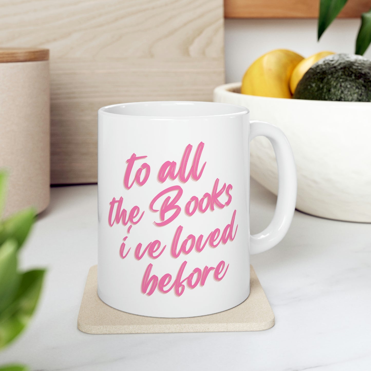 To All The Books Ceramic Mug 11oz