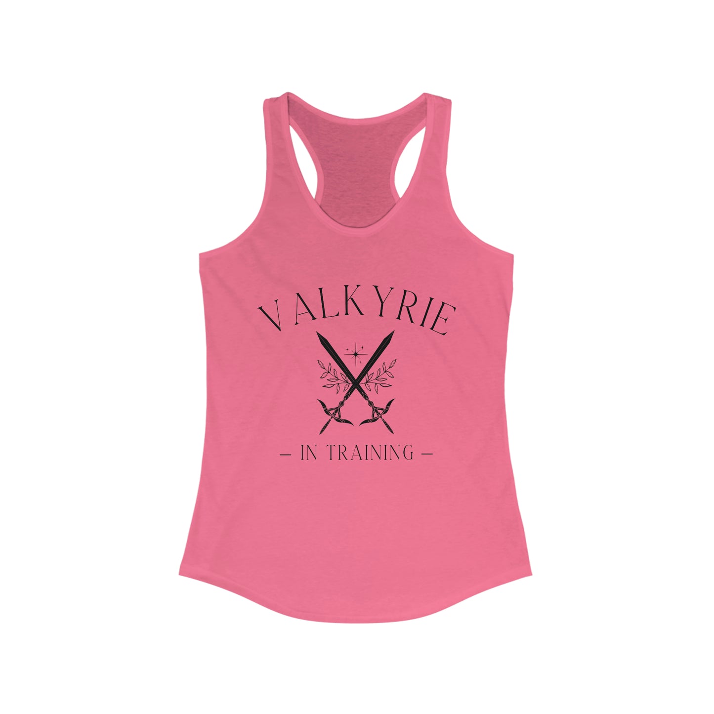 Valkyrie in Training Racerback Tank