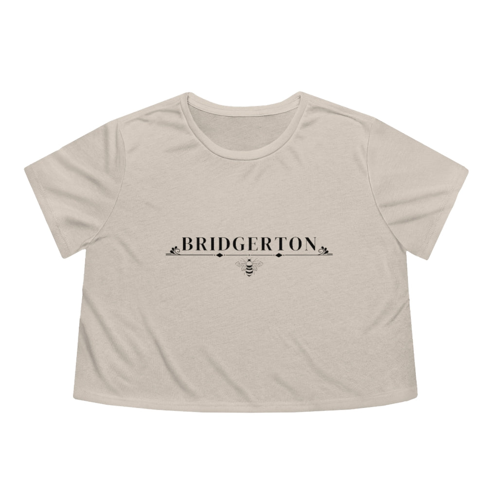 Bridge Bee Flowy Cropped Tee
