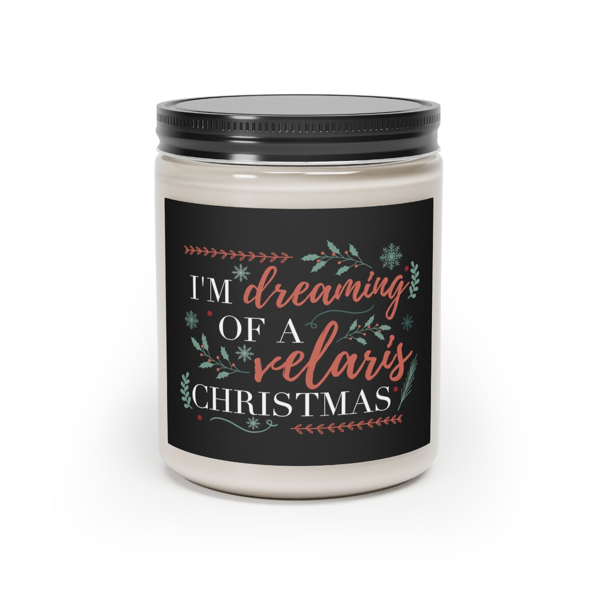 Velaris Christmas Scented Candle, 9oz