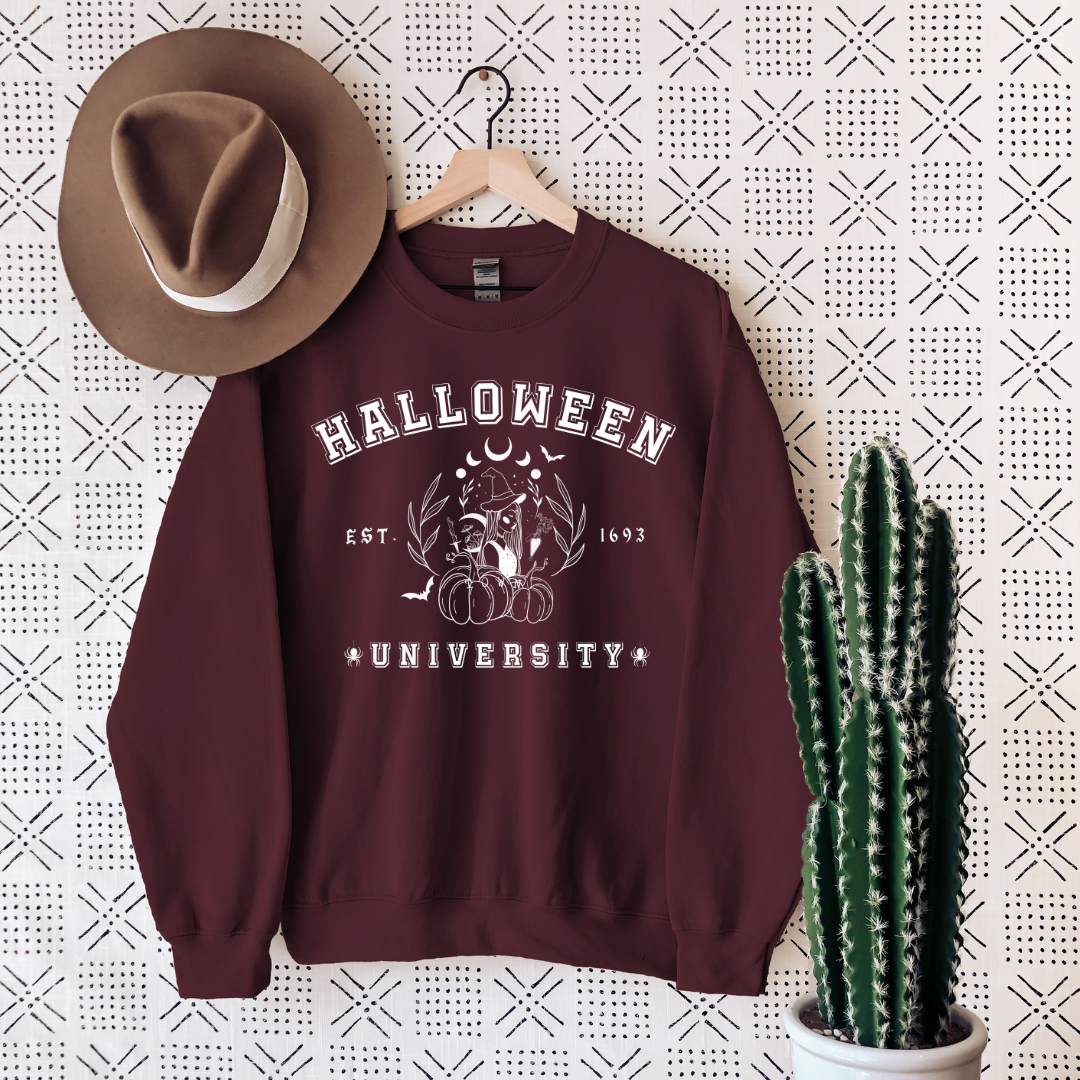 Halloween University Crewneck Sweatshirt